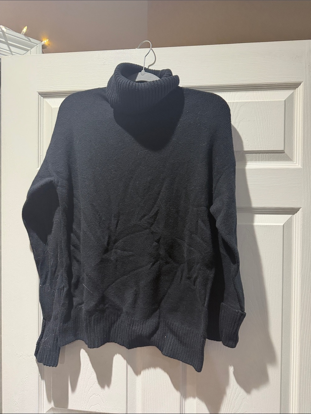 Old Navy Black Women's Turtleneck Sweater